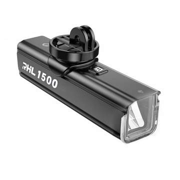 ROCKBROS RHL1500 Мощный велосипедный фонарь 1500 люмен VARIA / крепление GoPro