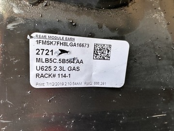 фото thumb №3, Подрамник тележка балка зад задние ford explorer 2.3 2020+