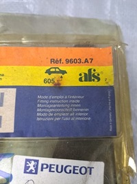 фото thumb №8, Бризковики задня комплект peugeot 605 9603k5 oe!