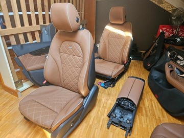 фото thumb №14, Mercedes w205 designo рестайлінг sedan сидіння шкіра підігрів захист колонки нове !!!