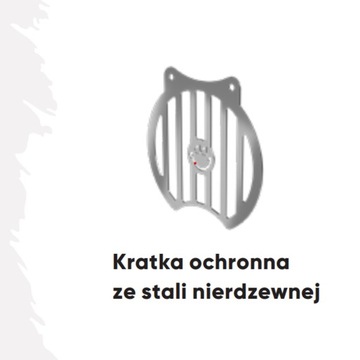 Kratka zatrzymująca liście do wpustów attykowych o średnicy 110mm GALECO DR