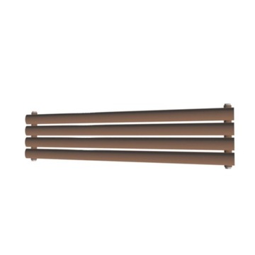 маленький горизонтальный радиатор Rene 24 x 100 цветов RAL