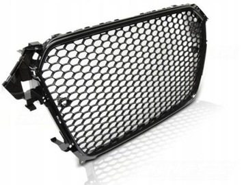 фото thumb №1, Решітка радіатора do audi a4 b8 rs-type 11-15 глянцевий чорний pdc