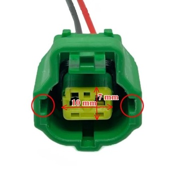 фото thumb №9, Штекер роз'єм з'єднувач джгут 2 pin do toyota suzuki датчик температури