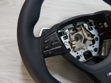 фото thumb №10, Bmw f10 f11 f12 f01 f02 f06 f07 руль sport м-пакет лепестки