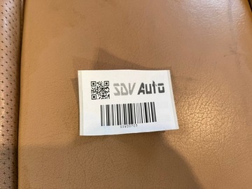 фото thumb №9, Диван спинка сиденье зад кожа кремовый mercedes w126 se sel