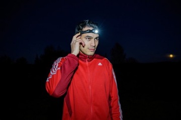 НАГОЛОВНЫЙ ФОНАР МИНИ-СПОРТИВНЫЙ ФОНАР СО СВЕТОДИОДНЫМИ АККУМУЛЯТОРАМИ CREE IP44 100 ЛЮМЕН