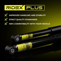2x амортизатор ridex plus 854s19299p амортизатор ні утримуючий пружини Доставка, фото thumb