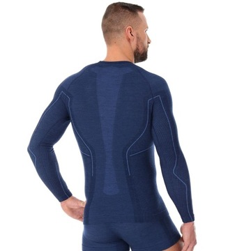 Brubeck ACTIVE WOOL Мужская футболка Thermoactive M