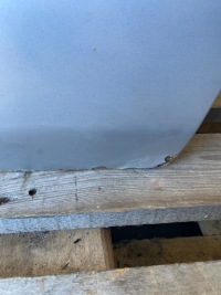 Дверь левое  задняя mercedes ml w163 серебристый Киев, фото thumb