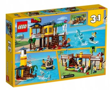 LEGO Creator 3 в 1 31118 Surfer House на пляже