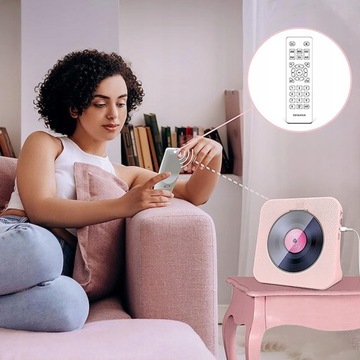 CD-ПЛЕЕР ПОРТАТИВНЫЙ ДИНАМИК BLUETOOTH5.0