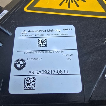 фото thumb №8, Bmw x3 g01 x4 g02 лампи рестайлінг laser ліва права перед.