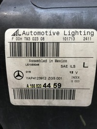 фото thumb №12, Mercedes gl w166 166 x166 лампа левый перед ксенон a1668204459