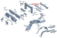 Mercedes-benz cle a236 зона деформації a2366105800 Київ, фото thumb