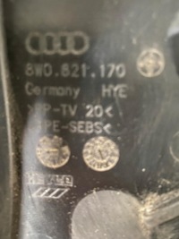 фото thumb №7, Audi a4 защита накладка крыла pod капот правая