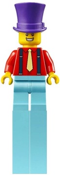 LEGO CITY FIGURKA CLOWN KLAUN NA SZCZUDŁACH WESOŁE MIASTECZKO CTY1016 60234