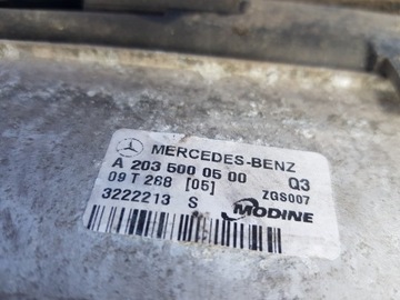 фото thumb №11, Mercedes w203 clk w209 рестайлінг 3.0 cdi інтеркулер a2035000500
