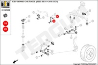 фото thumb №13, Tedgum 01141408 подшипник, соединитель стабилизатора