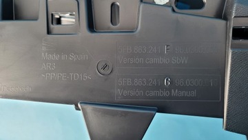 фото thumb №9, Cupra leon 23r тунель середній підлокітник 5fb863241f 5fa864207c