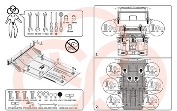 фото thumb №6, Стальной защита pod двигатель hyundai h350