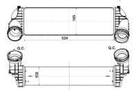 Купить Nrf интеркулер bmw x5 07-, фото thumb