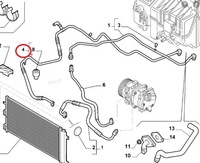 фото thumb №10, Шланг кондиціонера fiat doblo 51758340 eacs