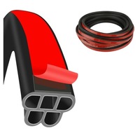 фото thumb №12, Стрічка ущільнювальна прокладка b do двері автомобіль шумопоглинаюча гнучка 5m
