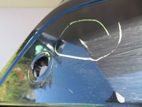 фото thumb №12, Renault megane e-tech бампер задня дифузор спойлер задній 850b03191r