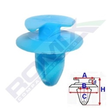 фото thumb №2, Клипса обивка дверь romix 14188282