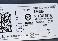 фото thumb №10, Vw golf 8 viii 5h1 lift 24-26 лампа левая + правая