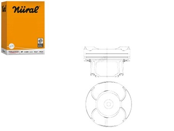 фото thumb №1, Поршень двигателя kpl з кольцо kpl з кольцами bmw 1 2 3 2018 fm