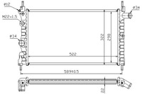 фото thumb №14, Nissens радиаторов воды opel 63050a