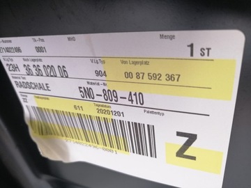 фото thumb №8, Vw tiguan 5n0 четверть зад правая