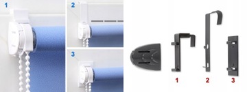 МИНИ Рулонная штора SILVER Thermo BLACKOUT 138 / 150см