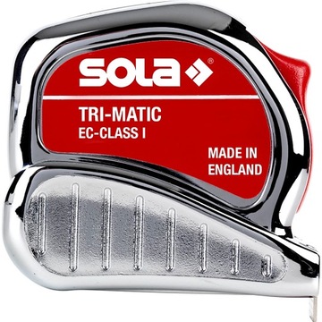 Рулетка рулетка Рулетка 3 м / 13 мм SOLA TRI-MATIC 3