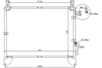 фото thumb №2, Конденсатор кондиционера daewoo rexton ssangyong rex