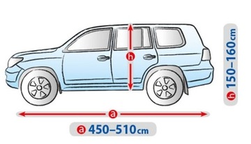 Тент для внедорожника Kegel-Błażusiak Basic Garage XL