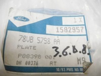 фото thumb №8, Плита стяжна, задній ресора ford transit 1985-1991 оригінальний номер 1582957