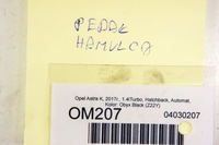 фото thumb №5, Om207 opel astra k v 1.4i педаль тормоза