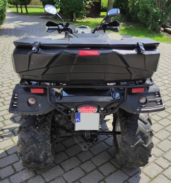 KUFER BOX SKRZYNIA TYŁ TYLNY 95L +ZAMEK Quad Linhai TGB Access Kymco Segway