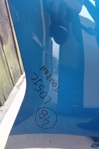 фото thumb №6, Бампер зад задний vw touran ii 6x pdc lak: ld5jl