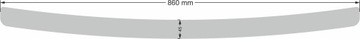 фото thumb №9, Honda civic viii 4d 2006-2011 накладка na бампер