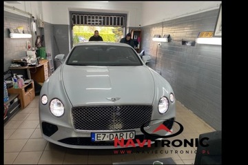 BENTLEY CONTINENTAL KONWERSJA KODOWANIE USA NA EU