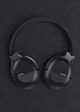 TONSIL R55BT Bluetooth-накладные беспроводные наушники TWS ANC PRO, черные