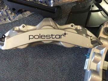 Наклейка POLESTAR Volvo на передний тормозной суппорт