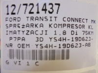 фото thumb №8, Ford transit connect mk1 компресор кондиціонера ys4h-19d623-ab 1,8d
