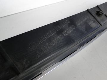 фото thumb №6, Mercedes v клас 447 w447 планка хром nad решітка радіатора