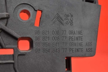 фото thumb №7, Ручка внутренняя правая зад серебряная 9682100677 peugeot partner 2 ii 08-12