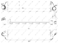 Nrf 30359 радіатор повітря наддувний Доставка, фото thumb